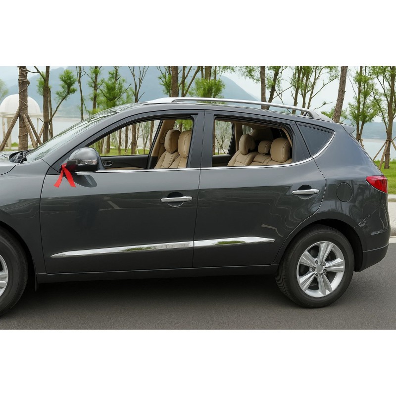 Молдінги дверні Libao (4 шт, пласт) для Geely Emgrand X7