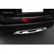 Кромка багажника з написом (Libao, нерж) для Nissan Qashqai/Rogue Sport 2014-2021 рр