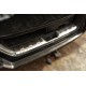 Накладка на задній поріг 2007-2010 (нерж) для Nissan X-trail T31 рр