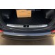 Накладка на задний порог багажника Libao (нерж) для Hyundai Tucson TL 2016-2021 гг
