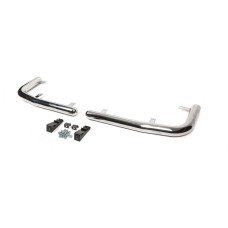 Задні куточки Winbo (2 шт, нерж) для Toyota Land Cruiser 100 1998-2007 рр