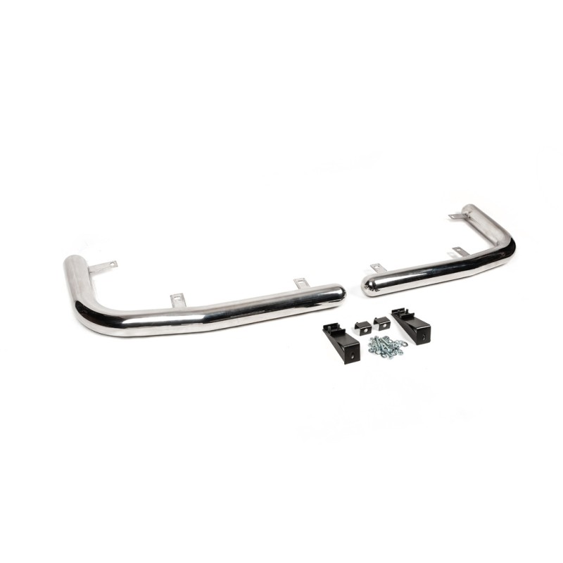 Задние уголки Winbo (2 шт, нержавейка) для Toyota Land Cruiser 100 1998-2007 гг Задние уголки Winbo (2 шт, нержавейка) для Toyota Land Cruiser 100 1998-2007 гг