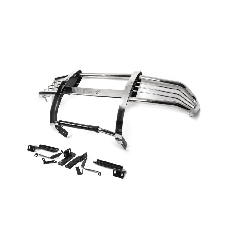 Передний силовой бампер с защитой WINBO (нержавейка) для Toyota Land Cruiser 100 1998-2007 гг Передний силовой бампер с защитой WINBO (нержавейка) для Toyota Land Cruiser 100 1998-2007 гг