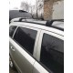 Перемички на вбудовані рейлінги під ключ Skybar V2 (2 шт) Чорні для Opel Astra H 2004-2013 рр