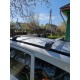 Перемички на вбудовані рейлінги під ключ Skybar V2 (2 шт) Чорні для Opel Astra H 2004-2013 рр