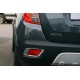 Накладки на задні протитуманки Libao (2 шт, пласт) для Opel Mokka 2012-2021 рр