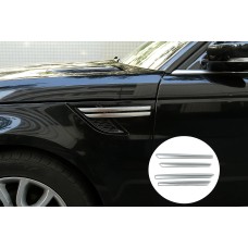 Хром накладки на зябра (4 шт) для Range Rover Sport 2013-2022 рр