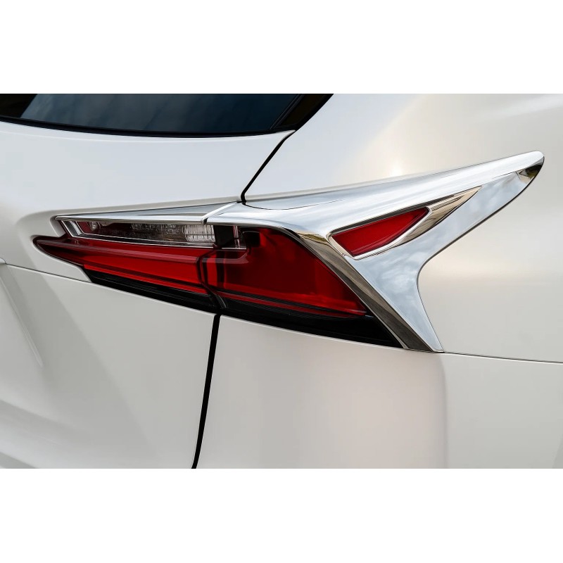 Накладки на стопи (2 шт, ABS) для Lexus NX 2014-2021 рр