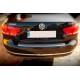 Накладка на задній бампер OmsaLine МАТ (Sedan, нерж) для Volkswagen Passat B7 2012-2015рр