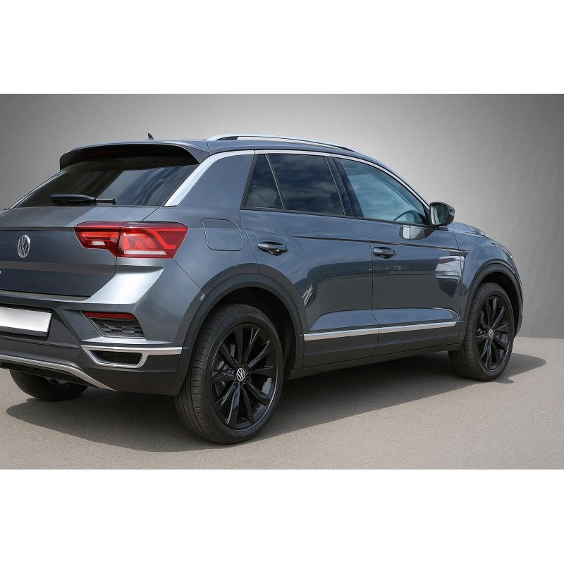 Дверные молдинги Carmos для AllSpace (4 шт, нержавейка) для Volkswagen Tiguan 2016-2023 гг Дверные молдинги Carmos для AllSpace (4 шт, нержавейка) для Volkswagen Tiguan 2016-2023 гг