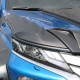 Комплект накладок на капот DRAGON (2019-2025, 3 шт) для Mitsubishi L200 рр