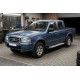 Боковые пороги Allmond Grey (2 шт., алюминий) для Ford Ranger 2002-2006 гг