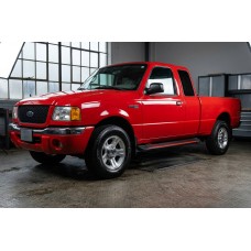 Боковые Подножки Maya Red (2 шт., Алюминий) для Ford Ranger 2002-2006 гг