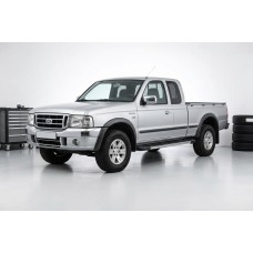 Боковые пороги RedLine V1 (2 шт., алюминий) для Ford Ranger 2002-2006 гг