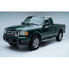 Бокові пороги Tayga V2 (2 шт., Алюміній) для Ford Ranger 2002-2006 рр