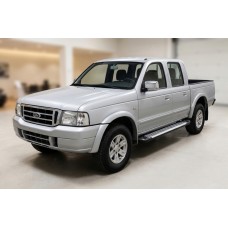 Боковые Подножки Line (2 шт., Алюминий) для Ford Ranger 2002-2006 гг