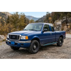 Боковые Подножки Maya Blue (2 шт., Алюминий) для Ford Ranger 2002-2006 гг