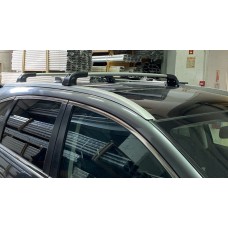 Поперечний багажник на вбудовані рейлінги Strong (2 шт) Сірий для Honda CRV 2012-2016 рр