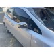 Накладки на дзеркала (2 шт, нерж) Carmos - Турецька сталь для Nissan Leaf 2010-2017 рр
