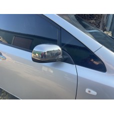 Накладки на дзеркала (2 шт, нерж) Carmos - Турецька сталь для Nissan Leaf 2010-2017 рр