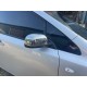 Накладки на дзеркала (2 шт, нерж) Carmos - Турецька сталь для Nissan Leaf 2010-2017 рр