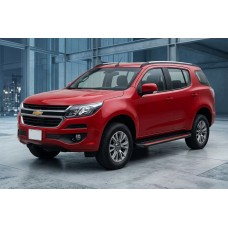 Бокові пороги Maya Red (2 шт., Алюміній) для Chevrolet Trailblazer 2012-2019 рр
