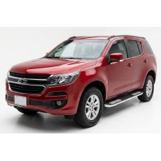 Боковые Подножки Tayga V2 (2 шт., Алюминий) для Chevrolet Trailblazer 2012-2019 гг