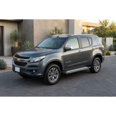 Бокові пороги Rainbow (2 шт., Алюміній) для Chevrolet Trailblazer 2012-2019 рр