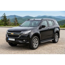 Бокові пороги Duru (2 шт., Алюміній) для Chevrolet Trailblazer 2012-2019 рр