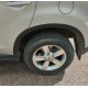 Накладки на арки 2012-2016 (4 шт, чорні, ABS-пластик) для Mitsubishi ASX рр