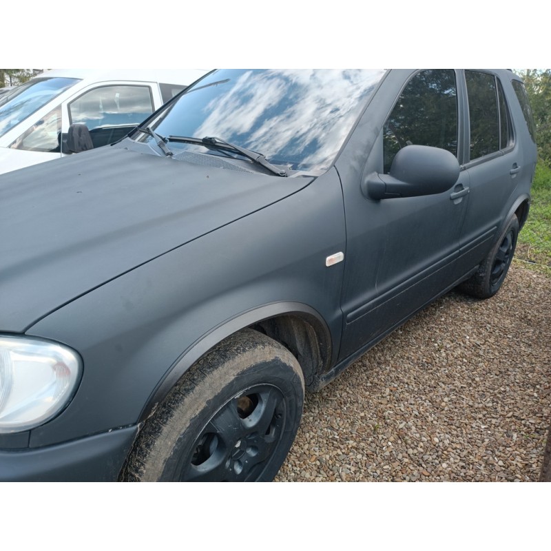 Накладки на арки (4 шт, чорні, ABS-пластик) для Mercedes ML W163