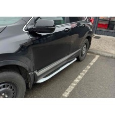 Бокові пороги OEM Libao (2 шт, алюм.) для Honda CRV 2017-2022 рр