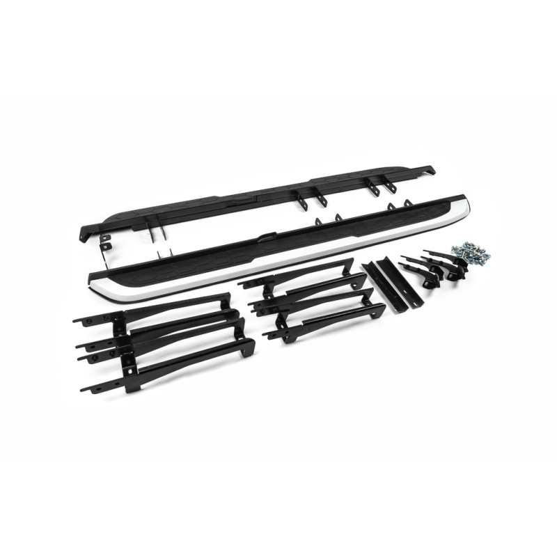 Бокові пороги OEM Libao (2 шт, алюм.) для Honda CRV 2017-2022 рр
