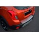 Накладка на задний бампер OmsaLine (2012-2016, нержавейка) для Opel Mokka