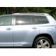 Рейлінги оригінальний дизайн Grey (2 шт) для Toyota Highlander 2008-2013 рр