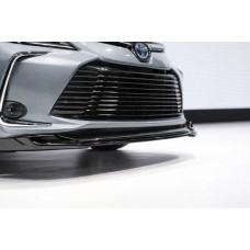 Передний лип V1 (черный) для Toyota Corolla 2019- гг
