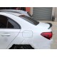 Спойлер LIP (1234 Upgrade, чорний) для Mercedes A-сlass W177 2018- рр