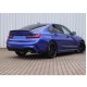 Спойлер LIP V2 (1234 Upgrade, чорний) для BMW 3 серія G20/21 2018- рр