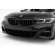 Решетки M-Look V2 (2018-2022, Черный Глянец) Без места под камеру для BMW 3 серия G20/G21 2018- гг