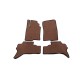 Коврики EVA (кирпичные) для Mitsubishi Pajero Wagon III