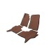 Коврики EVA (кирпичные) для Mitsubishi Pajero Wagon III
