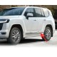 Молдинги дверей хром (4 шт) для Toyota Land Cruiser 300