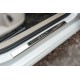 Накладки на пороги OmsaLine V2 (4 шт, нерж) для Volkswagen Golf 7/E-Golf
