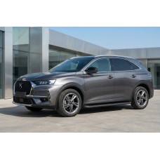 Боковые Подножки Tayga Black (2 шт., Алюминий) для DS 7 Crossback 2017-2022 гг