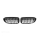 Решетка-ноздри (2 шт, Diamond) для BMW 5 серия G30/31 2017-2023 гг