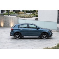 Бокові пороги RedLine (2 шт., Алюміній) для Fiat Tipo Cross 2021- рр