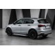 Боковые пороги Allmond Grey (2 шт., алюминий) для Fiat Tipo Cross 2021- гг