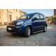Боковые Подножки BlackLine (2 шт., Алюминий) для Fiat Panda 2011-2023 гг