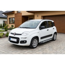 Бокові пороги Sunrise (2 шт., Алюміній) для Fiat Panda 2011-2023 рр