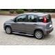 Боковые Подножки Tayga V2 (2 шт., Алюминий) для Fiat Panda 2011-2023 гг